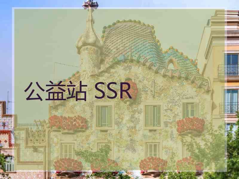 公益站 SSR