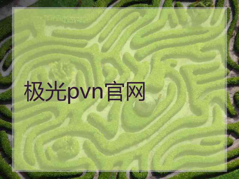 极光pvn官网