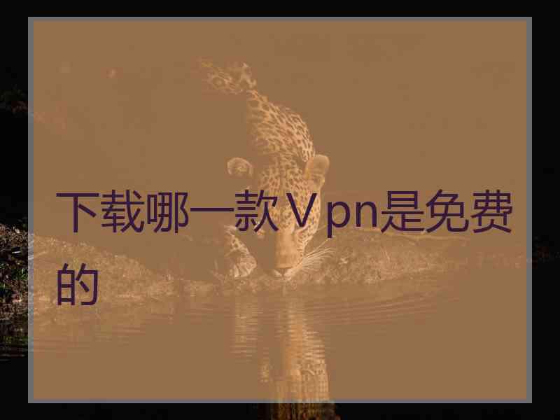 下载哪一款Ⅴpn是免费的