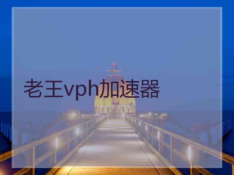 老王vph加速器