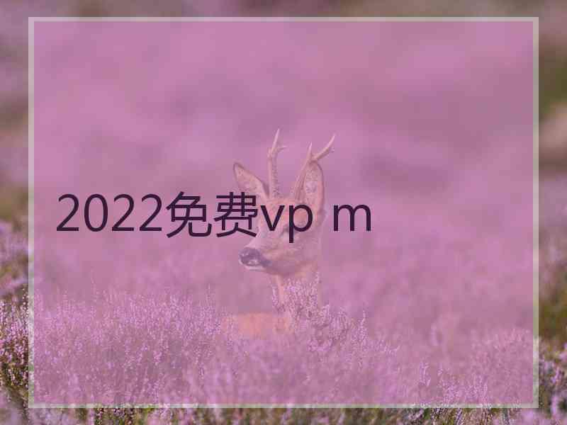 2022免费vp m