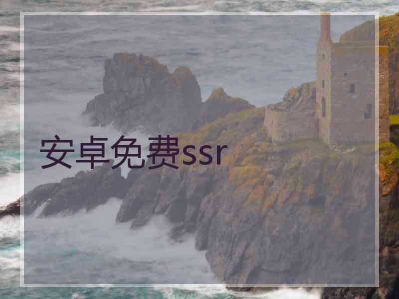 安卓免费ssr