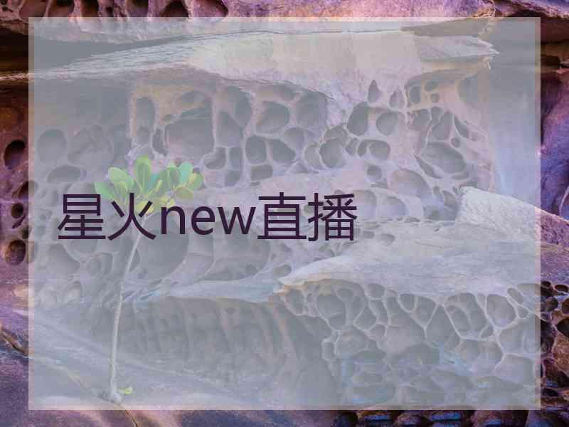 星火new直播