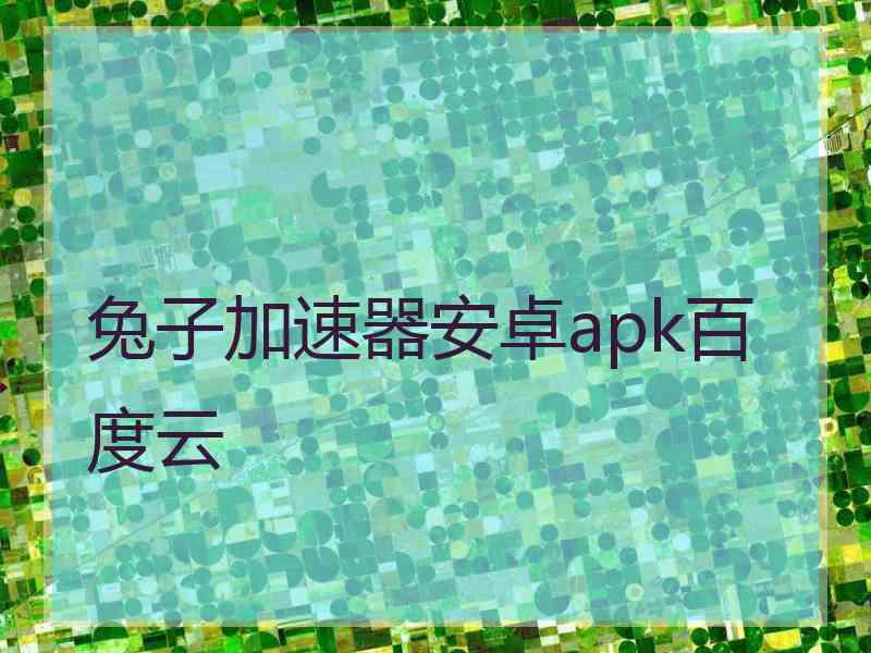 兔子加速器安卓apk百度云