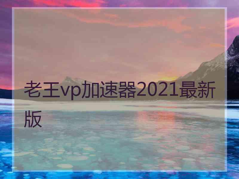 老王vp加速器2021最新版