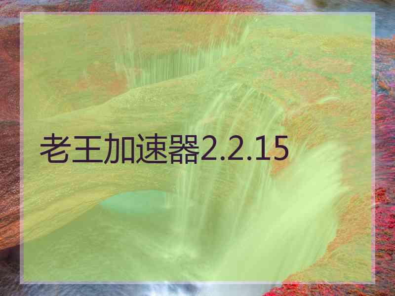 老王加速器2.2.15