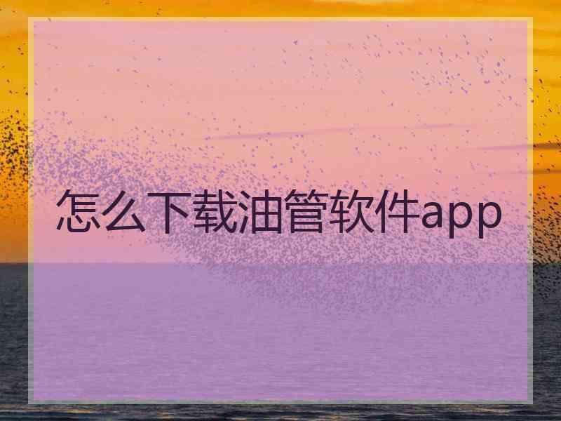 怎么下载油管软件app