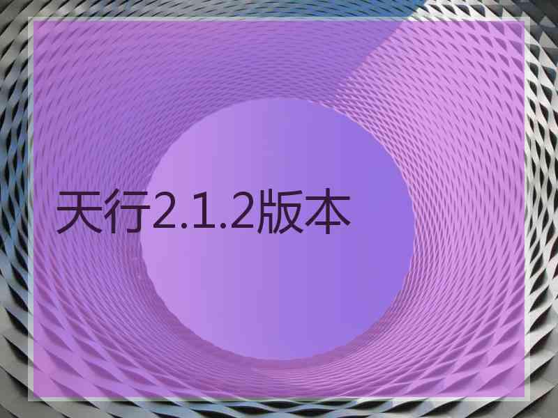 天行2.1.2版本