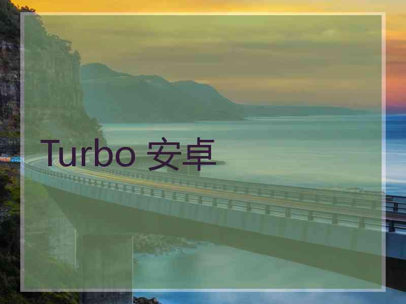 Turbo 安卓