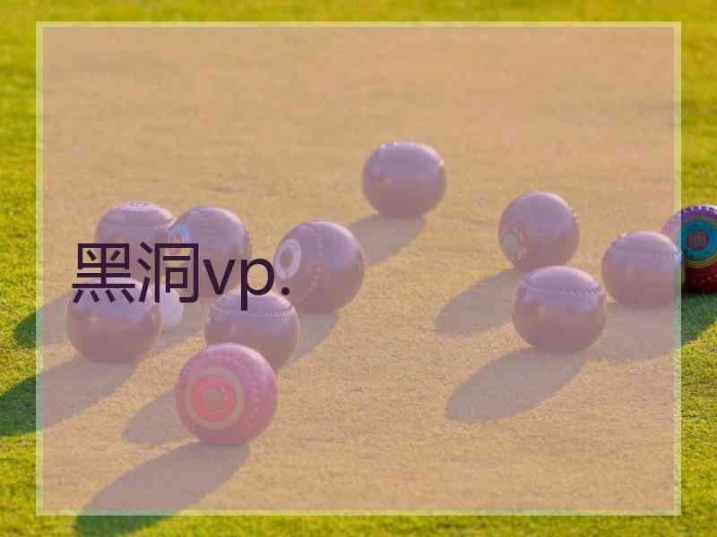 黑洞vp.