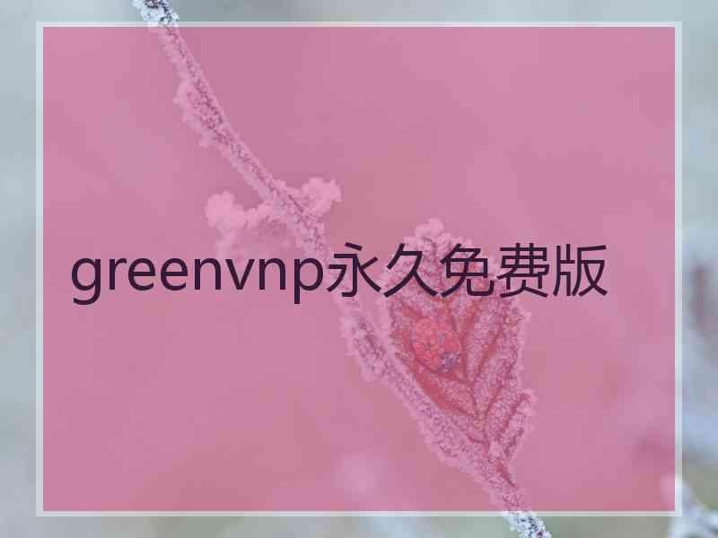 greenvnp永久免费版