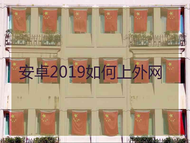安卓2019如何上外网