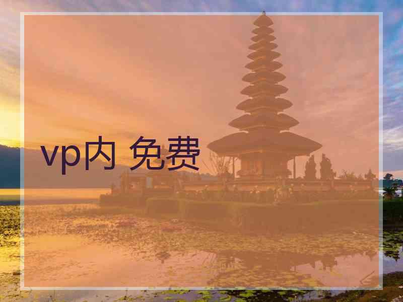 vp内 免费