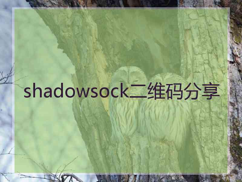 shadowsock二维码分享